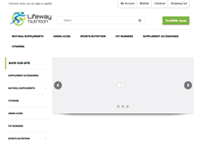 Tablet Screenshot of lifewaynutrition.com